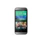 HTC One Mini 2 4G Smartphone Unlocked 4.5 inch Android 4.4 KitKat 16GB USB Grey (Electronics)