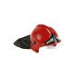Klein - 8918 - Imitation Game - Firefighter's Helmet F1 red with fixed visor and neck protector (Toy)