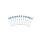 Oral-B Precision Clean Brush Pack of 12 Replacement Power Toothbrush (Health and Beauty)