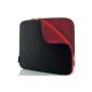 Belkin Neoprene Sleeve for Notebooks up to 33 cm (14 inches) Jet / Cabernet (Accessories)