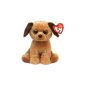 TY 7142052-Houston Dog Beanie Babies, 15 cm, brown (Toys)