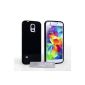 Yousave Accessories Samsung Galaxy S5 Shell Case Black Silicone Gel Case (Accessory)