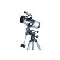 Seben Star Sheriff 1000-114 Reflector telescope EQ3 + Motor + manual control + all inclusive (Electronics)