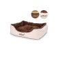 Dog Bed - Beige - Polyester - 62 x 48 x 18 cm (LxWxH) - VARIOUS COLORS (Miscellaneous)