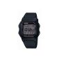 Casio - Vintage - W-800HG-9AVES - Mixed Watch - Quartz Digital - Dial Grey - Black resin Bracelet (Watch)