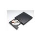 Firstcom B40 Blu Ray BD Combo Drive DVD Burner External USB 3.0 Slim (Black) (Electronics)