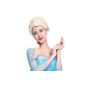 WIG blond Elsa weaving queen delivered frozen snow frozen braid movie 65cm girl costume disney princess frozen frozen