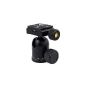 PANORAMA TRIPOD HEAD or KUGELKOPF with Arca-Swiss compatible quick release plate, load capacity max.  8kg, panoramic setting, single-lever quick-lock, vertical opening, etc. ... (by SIOCORE) (Electronics)