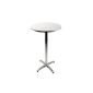 Vanage bistro table height adjustable, silver (garden products)