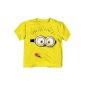 Despicable Me Tongue Juvy Yellow T-Shirt (Textiles)