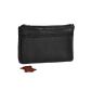 Flat Purse - Genuine Leather - Men - pants or jacket pockets To (Luggage)
