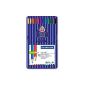 Staedtler ergosoft 157 Hard Case 12 Colors pencils (Office Supplies)