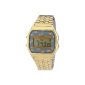 Casio Unisex Watch Collection Digital Quartz Stainless A159WGEA-4AEF (clock)