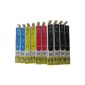 10 ink cartridges for Epson T1811 T1812 T1813 ... highly recommended