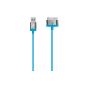 Belkin F8J041cw2m charging cable and synchronization pin 30 high quality 2 m Blue (Accessory)