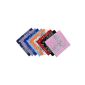 Bandana / scarf 100% Cotton - Paisley Colour: Black, White, Navy Blue, Royal Blue, Green English, Pink, Fuschia, Lavender, Prune.  Themed motifs: Aigle (Clothing)