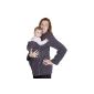 Tragejacke / fleece sweater for sling wearing sweaters for both / Still sweater 3072A (Baby Product)