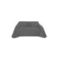 Bedspread Plaid Throw Sofa union Romantica suede 210x280cm anthracite