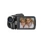 Rollei Movieline SD 55 camcorder (5 megapixel camera, 7.62 cm (3.0 inches) touch panel, full HD, 5x optical zoom, SD / Micro SD card slot, USB 2.0) (Electronics)