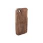 Skque wood Protective Carrying Case Case for Apple iPhone 4 / 4S Design 2 (Wireless Phone Accessory)