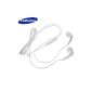 Samsung 0000437560 stereo in-ear headset (3.5 mm jack) for Samsung EHS64AV white (accessory)