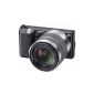 Sony NEX-5KB system camera (14 megapixels, 7.5 cm (3 inch) screen) with 18-55mm lens (Electronics)