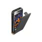 mumbi Premium Leather Flip Case for Samsung Galaxy S i9001 PLUS / Samsung Galaxy S i9000 (Accessories)