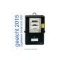 Approved AC meter 10 (40) A calibrated for billing purposes (max. 9,2kW) of EB17 (Electronics)