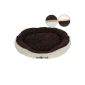 Basket for pets - beige - size L - polyester - TWO COLORS (Miscellaneous)