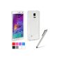 Samsung Galaxy Note 4 Case LK [S form] Protective Carrying Case Case Cover made of thin soft TPU Gel rubber scratch-proof for Samsung Galaxy Note 4 + Stylus Pen (transparent) (Electronics)
