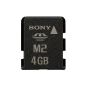 Sony Memory Stick Micro M2 4GB + USB adapter (accessory)