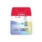 Canon CLI-521 Ink Cartridges Multipack (cyan, magenta, yellow) (Office supplies & stationery)