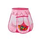 Children play tent - pop-up - with 100 balls and storage bag - Ø 98 cm - height 82 cm (Toy)