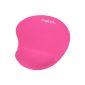 Mouse LogiLink Silcon Wrist pink (Accessories)