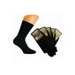 100% cotton socks for men (lot 10 pairs) Black (Miscellaneous)