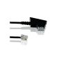CSL - 6m | TAE connection cable N (DE) coding cable for fax and modem (Electronics)