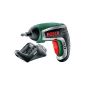 Bosch IXO IV Cordless Screwdriver with 10 Bits and Screw 0603981000 Charger (Tools & Accessories)