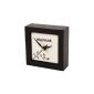 Our Name Is Mud Enesco table clock 