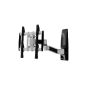 Pure Mounts TV Wall Mount PM-Platinum-52 - Flat, fully articulated, tilt, swivel for TVs up to 52 