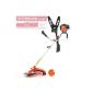 FUXTEC Petrol lawn trimmer & grass trimmer, multitool 2in1 (tool)