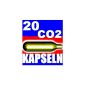 20 pcs. Beer caps beer 16g CO2 capsules cartridge for BierMaxx Zapf professional