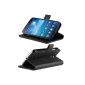 Luxury Case Cover & Stand Wallet for Samsung Galaxy Mega 6.3 and 3 + PEN FILM OFFERED!  (Electronic devices)