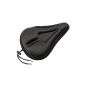 Covers TRIXES saddle with gel padding for extra comfort bike (Miscellaneous)