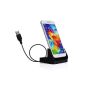 Patuoxun ®Chargeur Office Dock Station with true USB 3.0 for Smartphone Samsung Galaxy S5 SV i9600 (Electronics)