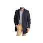 ESPRIT Collection Mens Overcoat Wool mel.coat (Textiles)