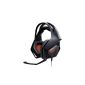 Asus Strix Pro Gaming Headset (60mm neodymium magnet drivers, detachable microphone, ENC) black (accessories)