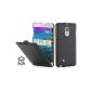 StilGut® UltraSlim, leather case for Samsung Galaxy Note Edge, Black (Wireless Phone Accessory)
