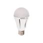Ledman E27 LED lamp 12 Watt - 160 ° viewing angle - 1180lm - Warm White - 230 - 24 SMDs Bulb - Dimmable