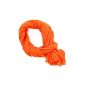 Cotton scarf orange uni (Clothing)