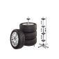 Torrex 30047 ALU rims tree to 225mm width tires with Tyre bag
